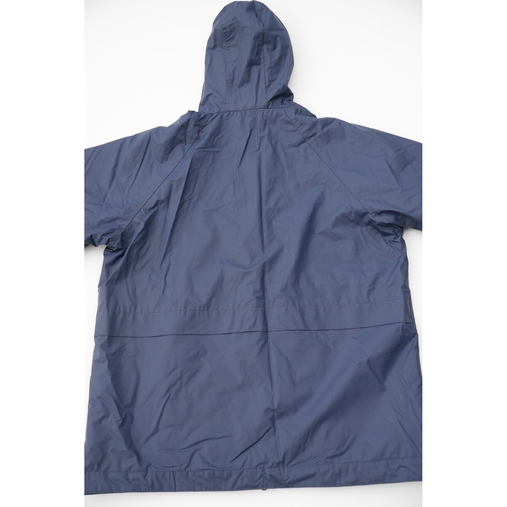 Misty Harbor Men's Hooded Rain Jacket Blue Fleece Lined Waterproof Coat Size L - Picture 9 of 13